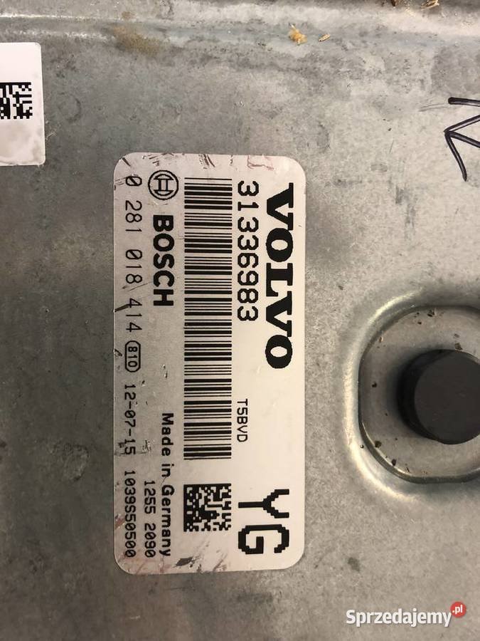 Sterownik komputer VOLVO V60 2015r D3 31336983 Darłowo