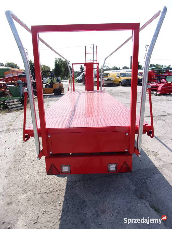 Platforma sadownicza przyczepa T0312 LISICKI w nieuszkodzony Opoczno