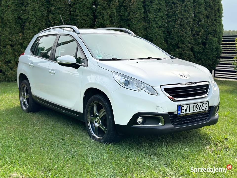 Peugeot 2008 1.2 82KM Jak NOWY bezwypadkowy oryginalny lakier 90 tysKM