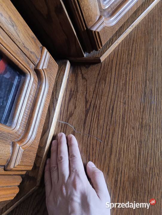 Kredens Witryna 180 klasyczny styl rustykalny Bodzentyn