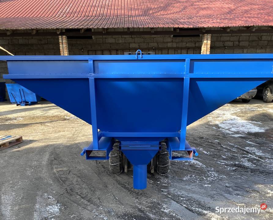 Kosz zasypowy paczkarka Bufor przyjęciowy do big Niedrzew Pierwszy