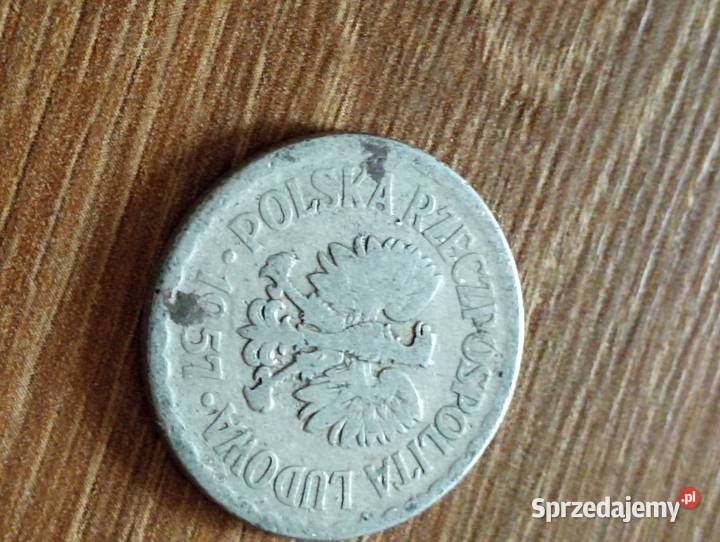 Sprzedam onete 1 zl 1957br Chełm sprzedam