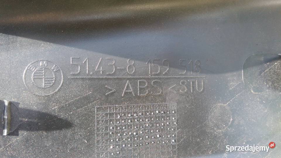 Osłona słupka Bmw e39 dolna prawa EUROPA 8159518 Dębica