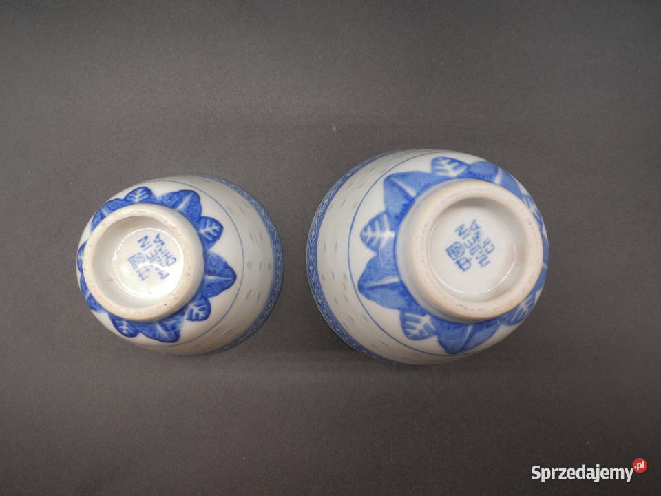 Chińska porcelanowa miseczka porcelana ryżowa 2 Porcelana i szkło Raszków
