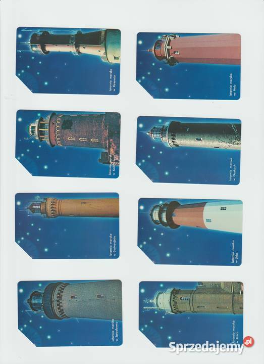 KT 001Latarnie Morskie Pocztówki i karty telefoniczne