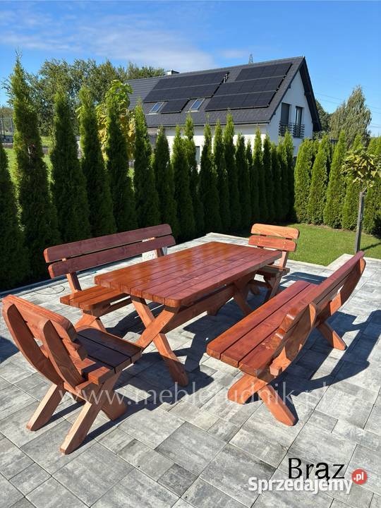 Meble ogrodowe drewniane WYSYŁKA Tychy