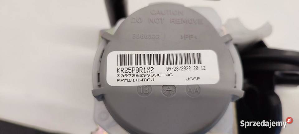 SKODA KAROQ PAS BEZPIECZEŃSTWA LEWY PRZÓD osobowe Pasy bezpieczeństwa sprzedam