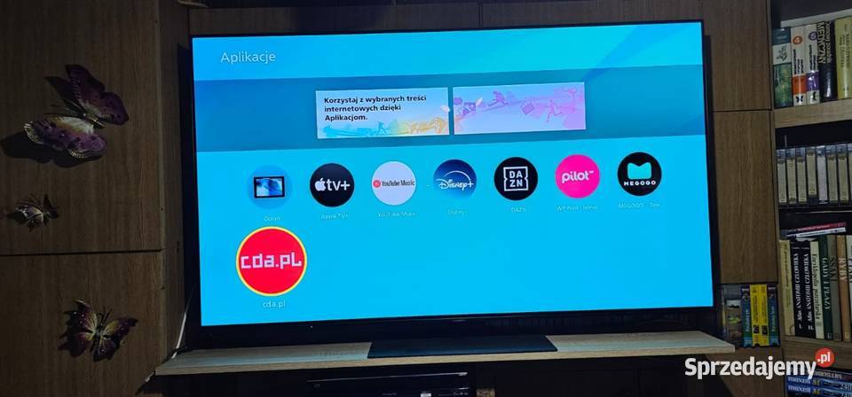 Telewizor Panasonic 4k 65 w idealnym stanie Panasonic Żory