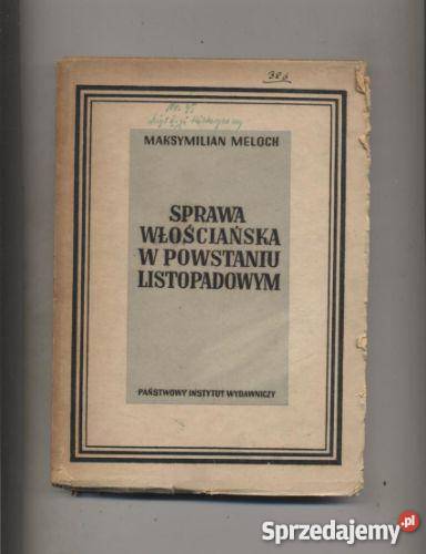 Sprawa włościańska w powstaniu listopadowym Szczecin
