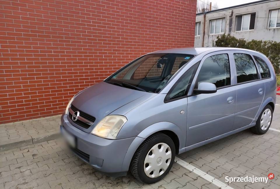 Opel Meriva 14 przebieg 157 klimatyzacja sprawna benzyna Szczecin