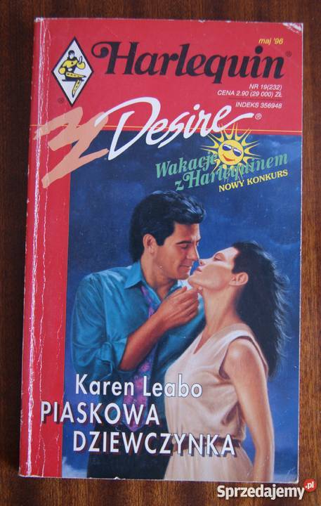 Harlequin Karen Leabo Piaskowa dziewczyna Parczew sprzedam