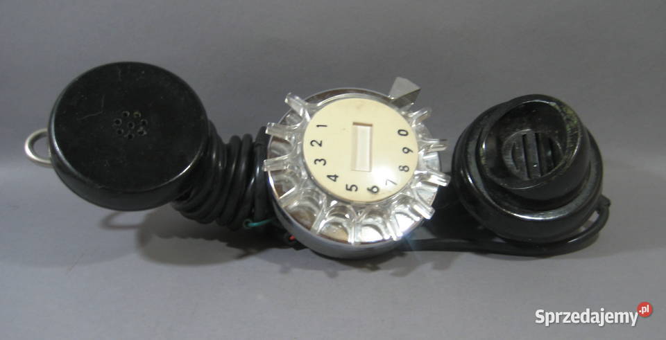Stary Telefon Serwisowy PRL Warszawa