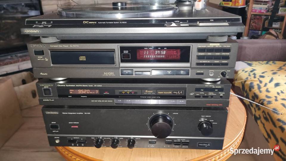 Wieża Technics wzmacniacz SU810 STG45A CD Warta