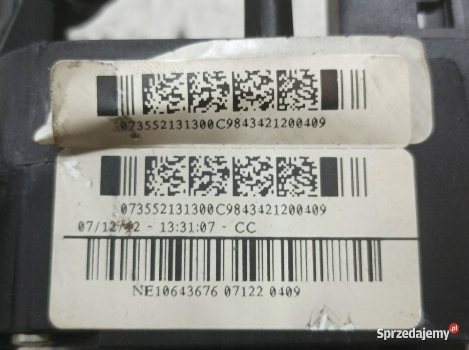PRZEŁĄCZNIK ZESPOLONY 07355213130 Fiat Grande sprzedam