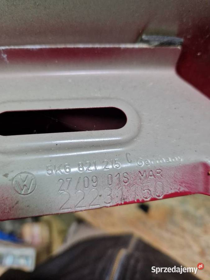 Golf VI golf 6 błotnik lewy przód 5K6821215C Motoryzacja Złotoryja sprzedam
