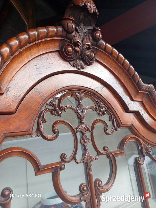 Oryginalna Witryna Ludwik Filip XIX XX w Suchorzew sprzedam