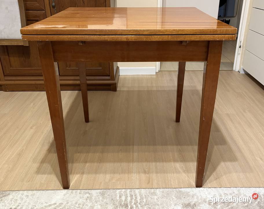 Stół drewniany 77x77 Rozkładany 77cm Warszawa