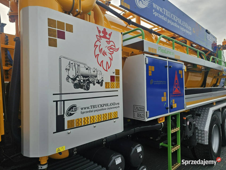 Scania WUKO LARSEN FLEX LINE 310 do zbierania