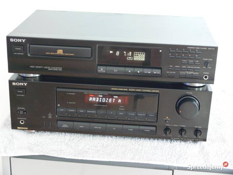 Amplituner Sony STRGX311 RDS mocny i sprawny Jasło