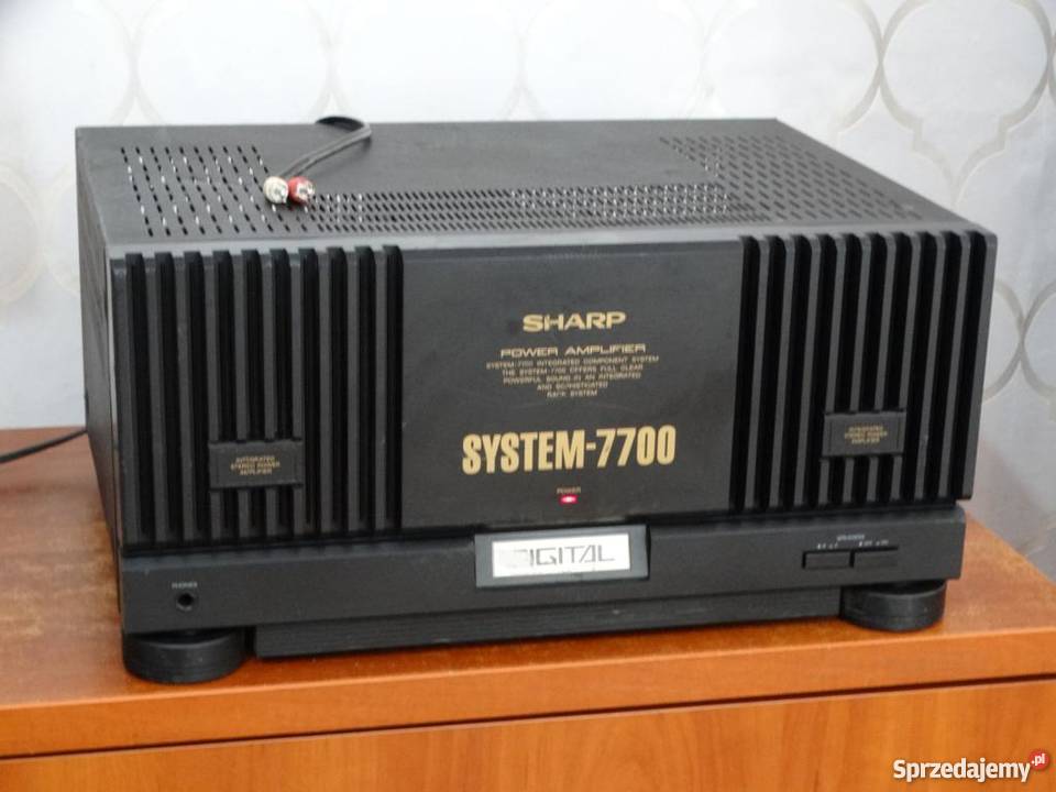 Wzmacniacz Sharp SM7700 mocny 550 wat WYSYŁKA Elektronika Jasło
