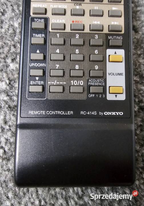 Pilot ONKYO audio RC414S wysyłka Audio Kraków