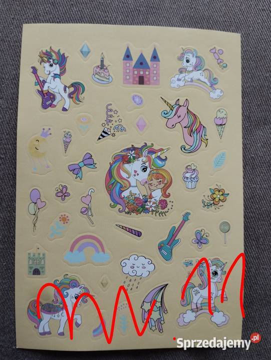 Jednorożce naklejki podlaskie