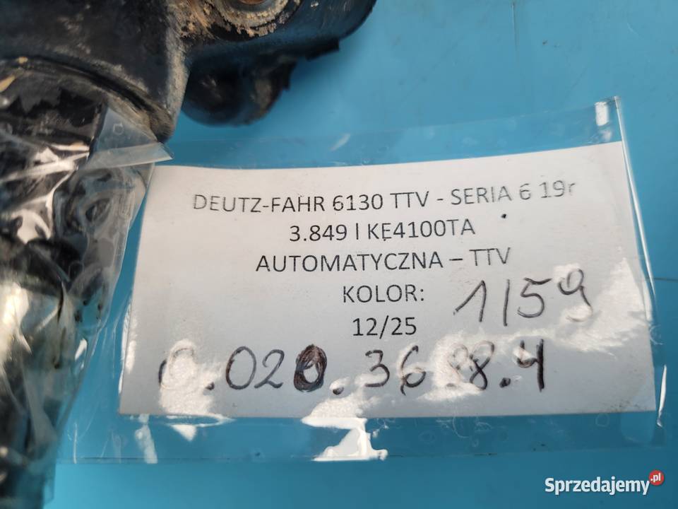 DEUTZFAHR 6130 TTV SPRĘŻARKA POWIETRZA 002036884 Kolno