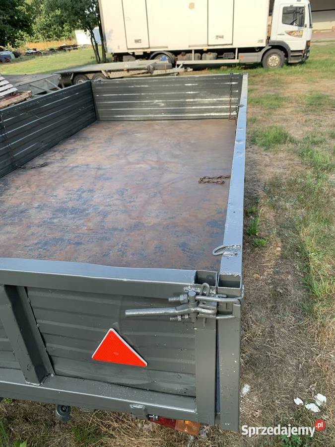 Przyczepa 35t zarejestrowana Pozostałe mazowieckie Kosów Lacki sprzedam