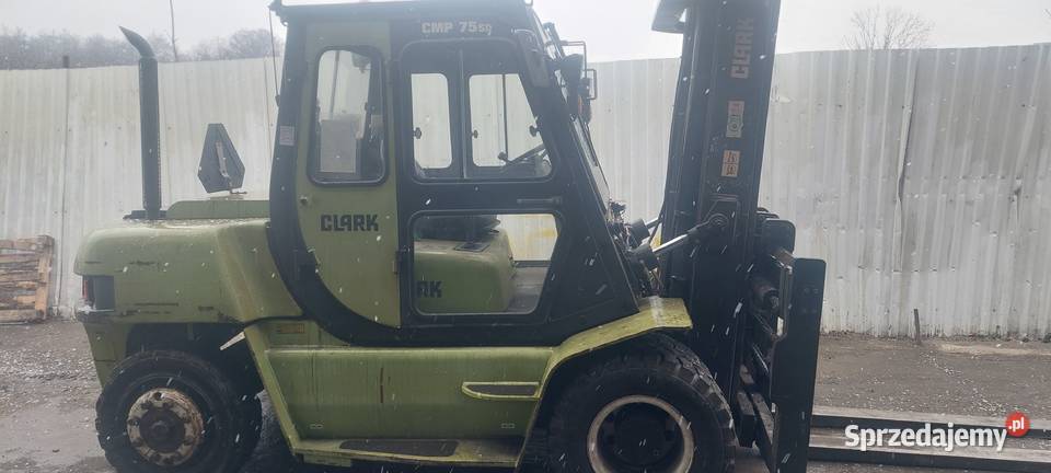 Wózek widłowy clark 75 ton dolnośląskie sprzedam