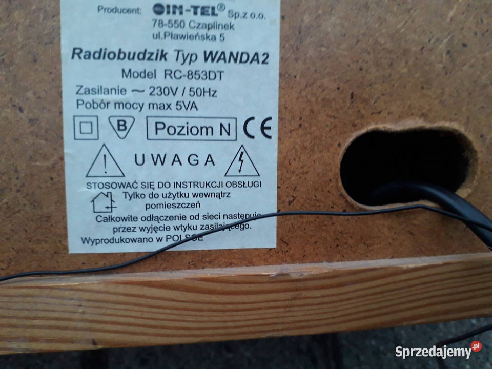 Radio Wanda 2 późny prl Warszawa
