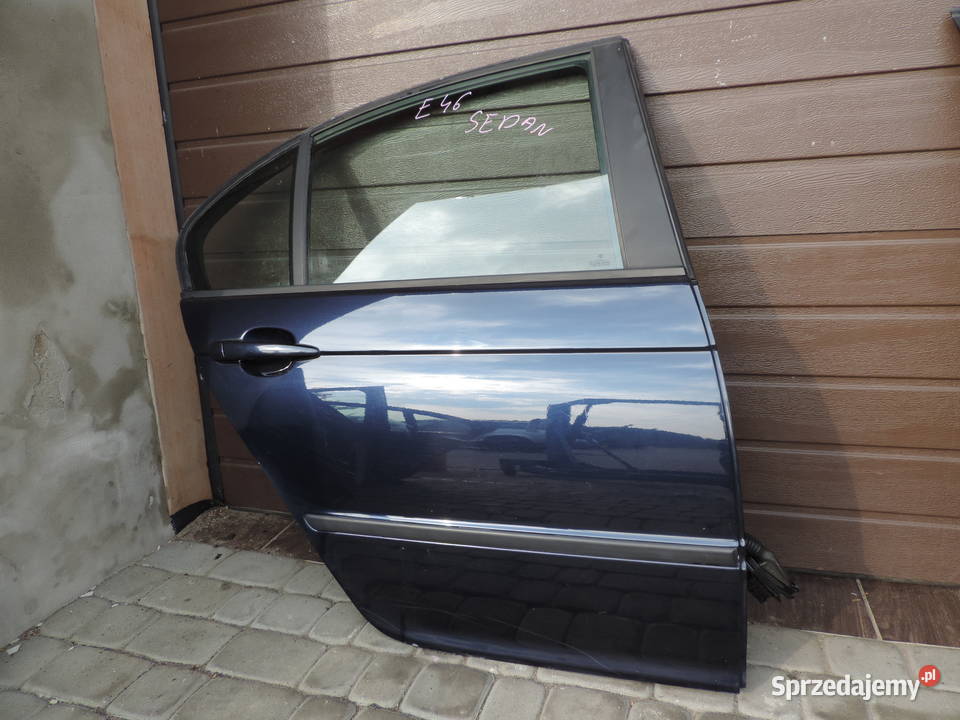 DRZWI PRAWY TYŁ BMW E46 SEDAN ORIENTBLAU Nowy Sącz sprzedam