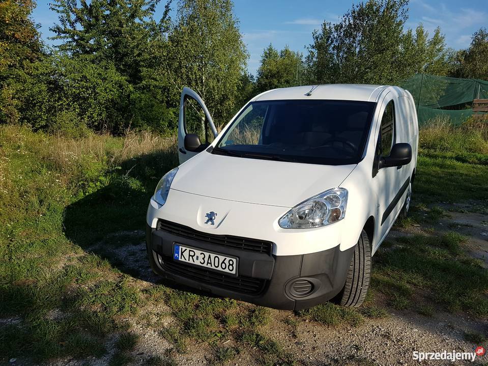 Peugeot Partner Furgon L2 16 8v HDi 90CV FAP biały Peugeot małopolskie Kraków