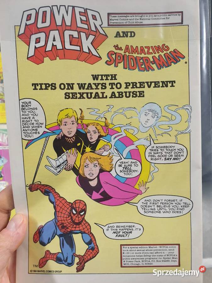 Power Pack 6 komiksów Marvel USA 19841989 Rok wydania 1984 Komiksy Gdynia