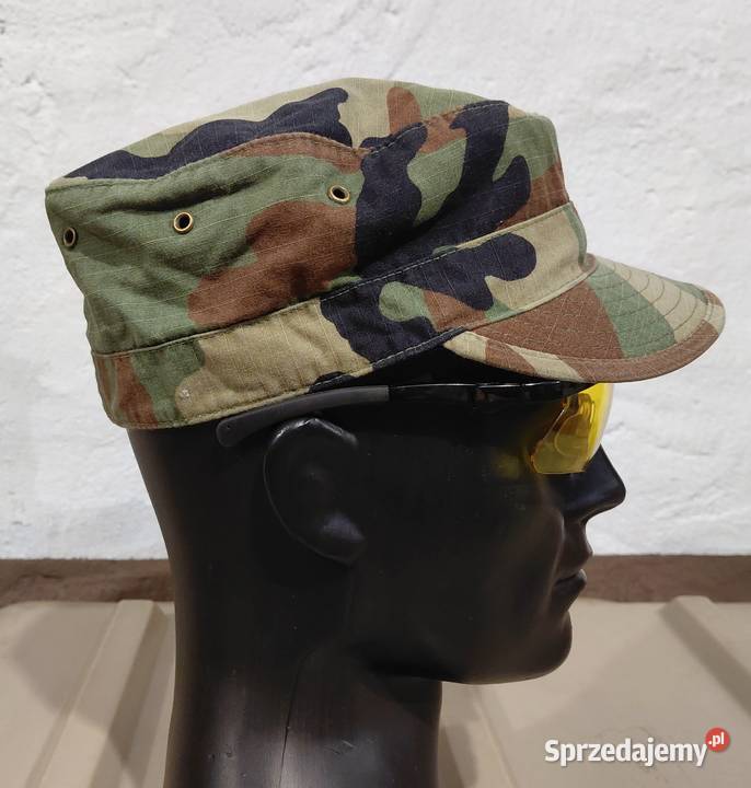 Czapka BDU patrol cap woodland ripstop 7 38 Wrocław sprzedam