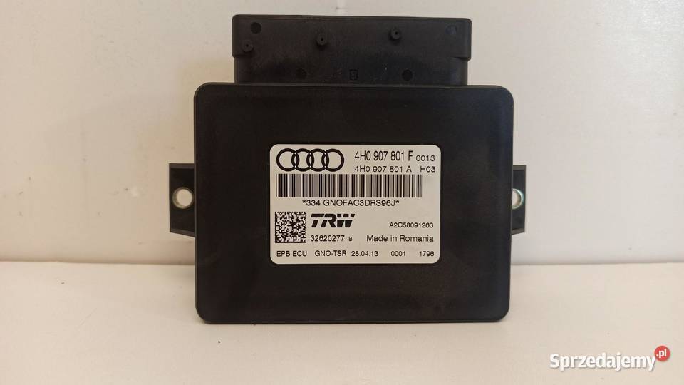 AUDI A6 C7 MODUŁ HAMULCA RĘCZNEGO 4H0907801F