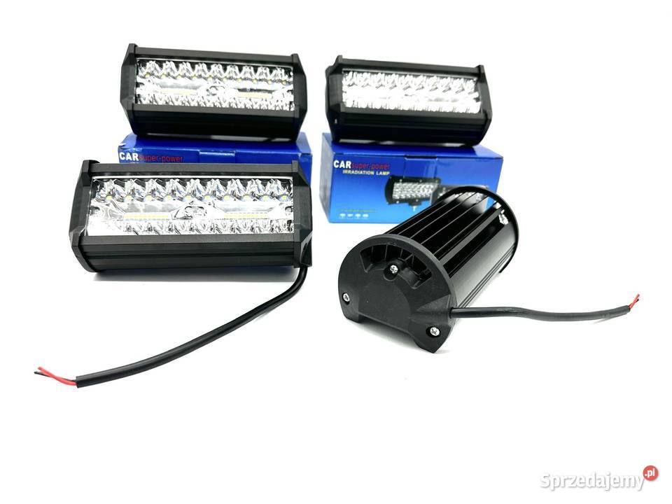 4 x 120W lampy robocze 120W halogen Led SMD sprzedam