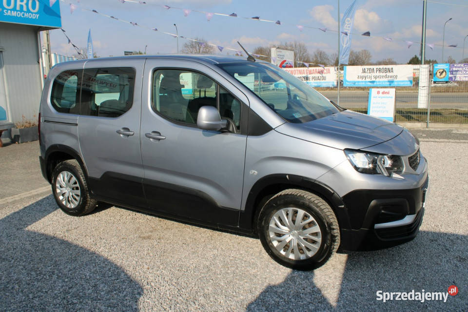 Peugeot RIFTER Active Gwarancja netto 44634PLN serwisowany w ASO Warszawa