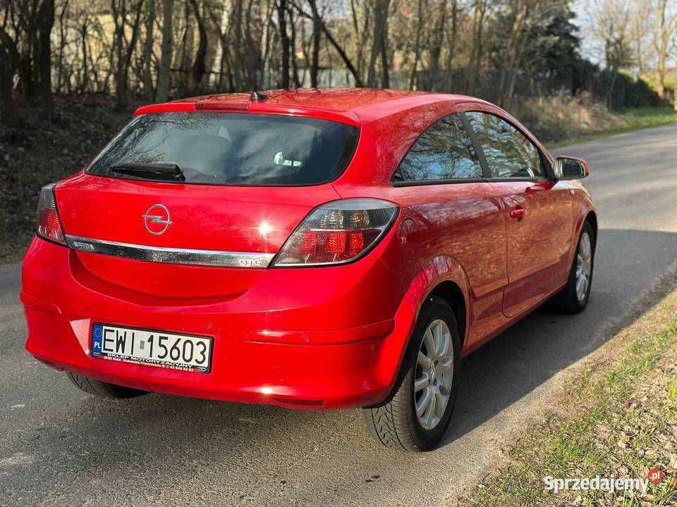 Opel Astra H 16 2007 GTC Super stan niski Wieluń