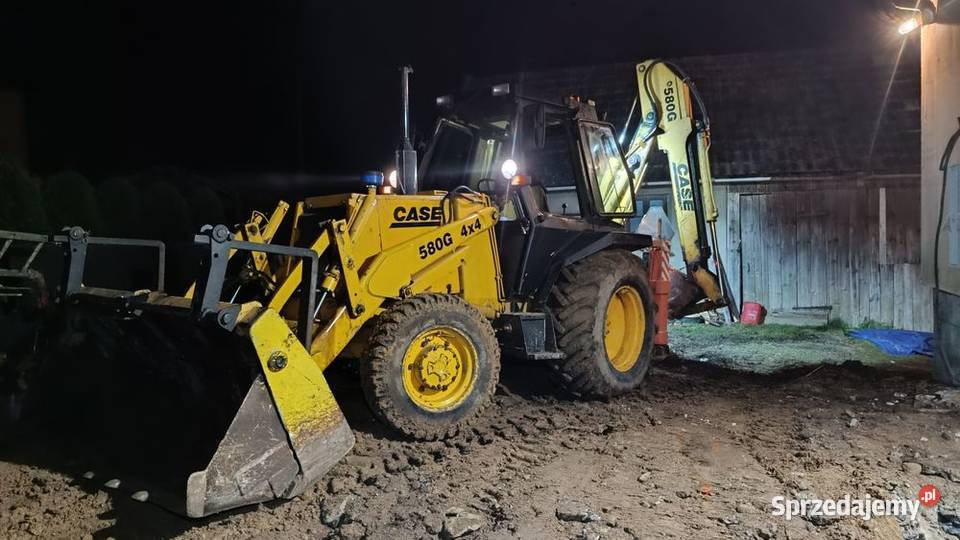 Koparko ładowarka Case 580G 4x4 Dobczyce