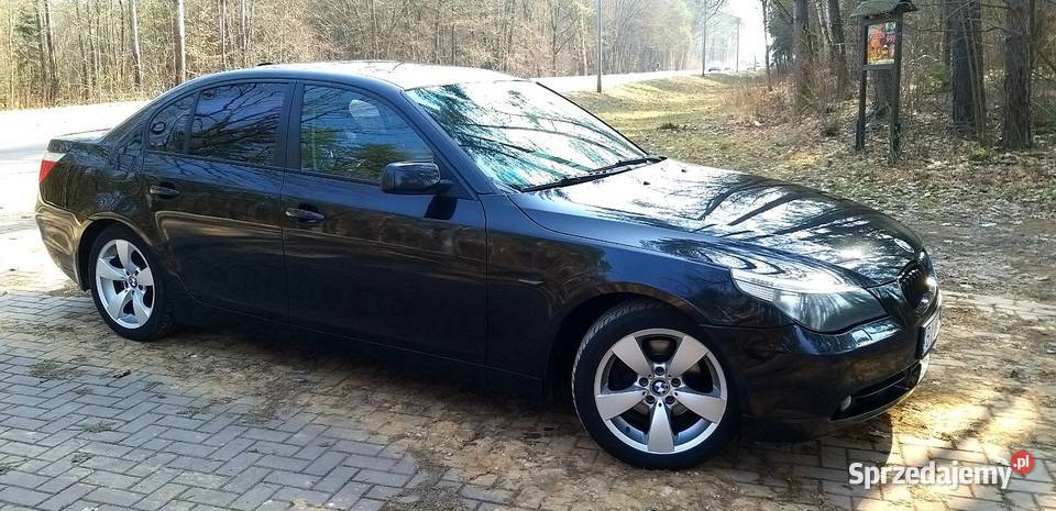 BMW E60 520i LPG Stag M54 170 sedan skóry czujnik parkowania Seria 5
