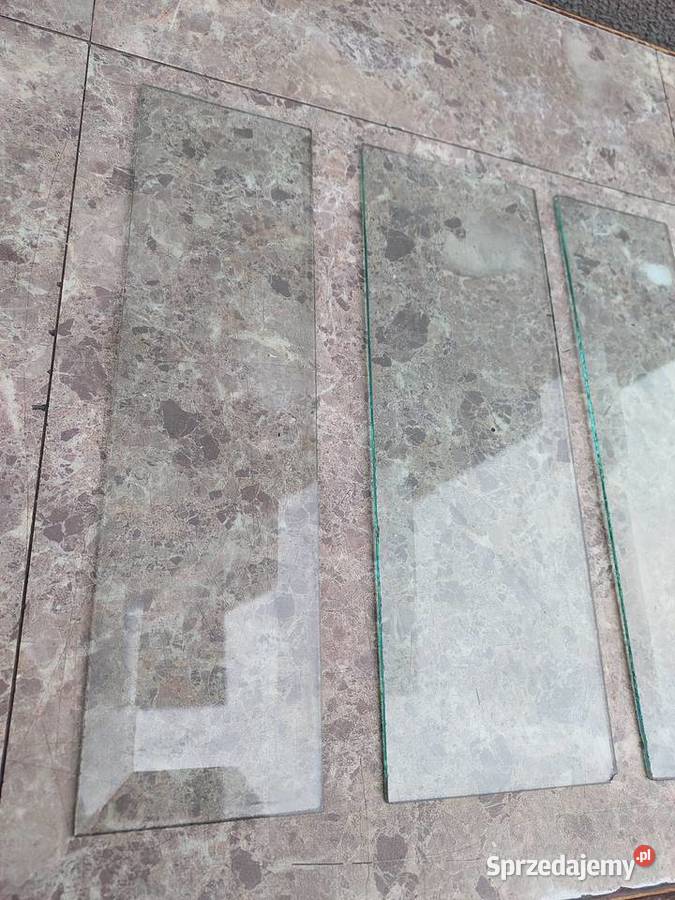 Szkła fazowane wypełnienie frontu starego zegara Tczew sprzedam