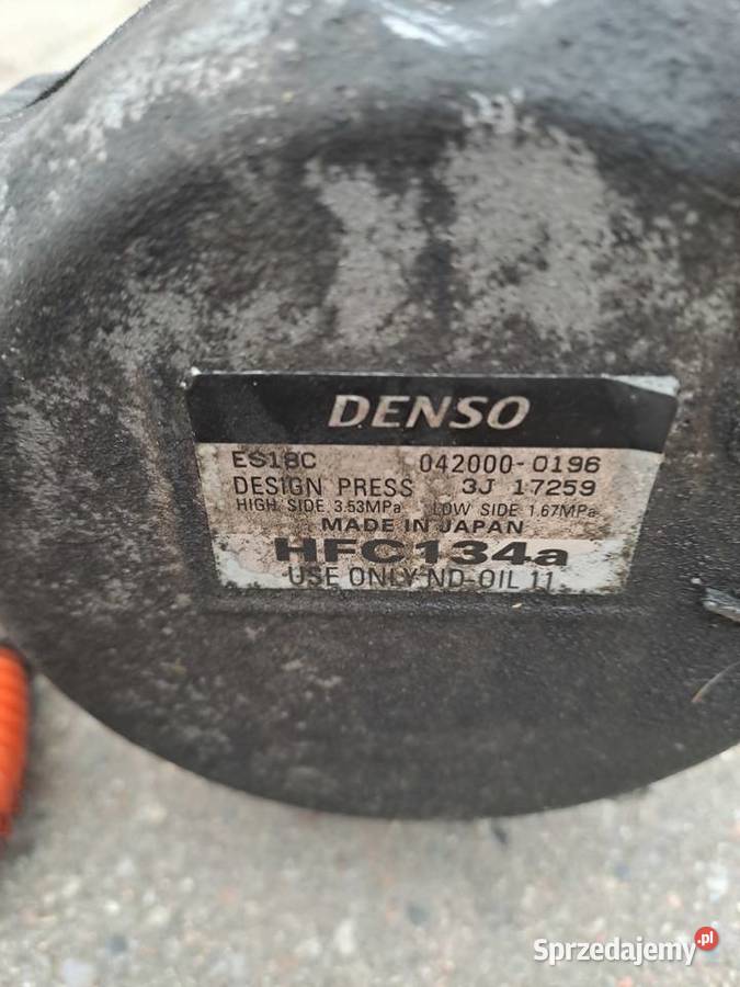 Toyota Prius II 15 16V Hybrid 1NZFXE kompresor osobowe Kompresory klimatyzacji śląskie Jastrzębie-Zdrój