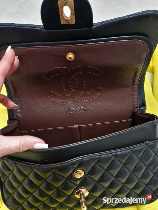 Torebka Chanel Classic Small Double czarna dwie Dla kobiet