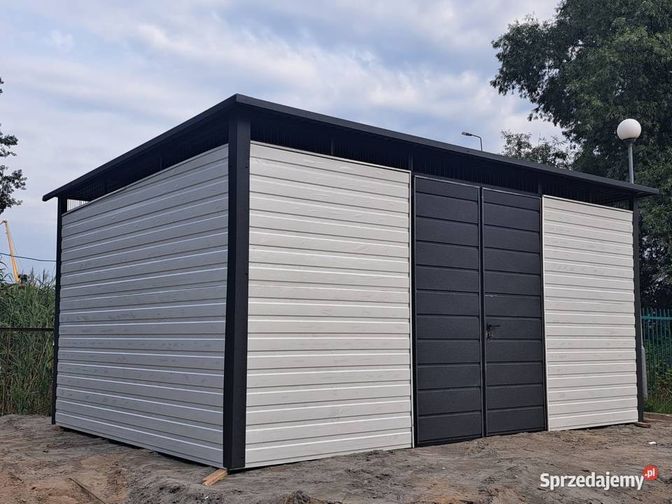 Garaż Blaszany Na narzędzia SchowekWiata Blaszak 1225zł/m2 Sprzedaż kujawsko-pomorskie Inowrocław