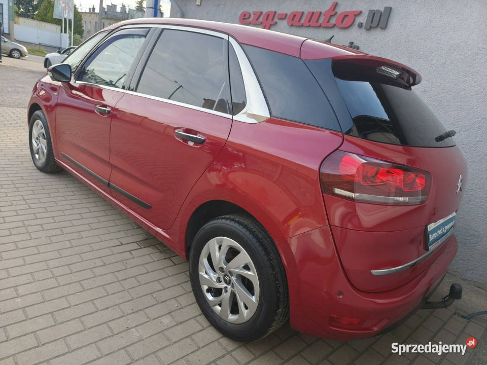 Citroen C4 Picasso bezwypadkowy bogate elektryczne lusterka Zgierz sprzedam