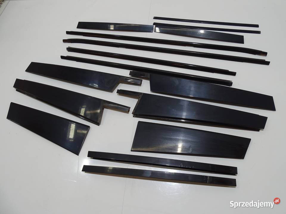 BMW X3 E83 LISTWY DRZWI SHADOW LINE KOMPLET OE lubelskie Strzyżewice