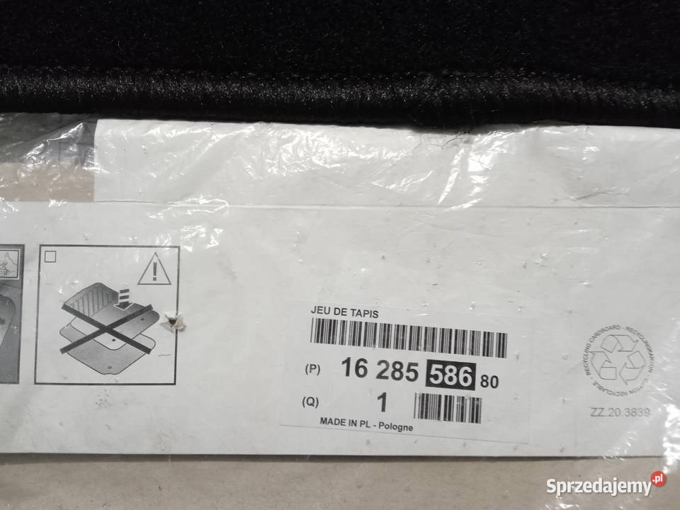 Dywany welurowe Citroen Berlingo III K9 Łódź sprzedam