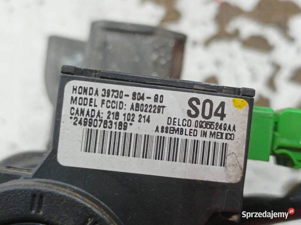 STACYJKA Honda HRV I 19982006 Stacyjki i kluczyki