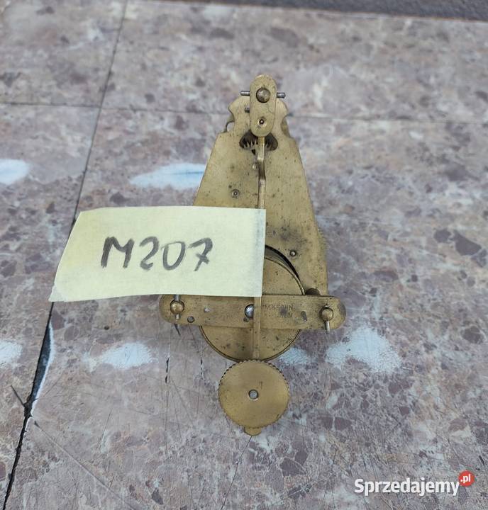 M207 Mechanizm starego małego zegara chodzik M sprzedam