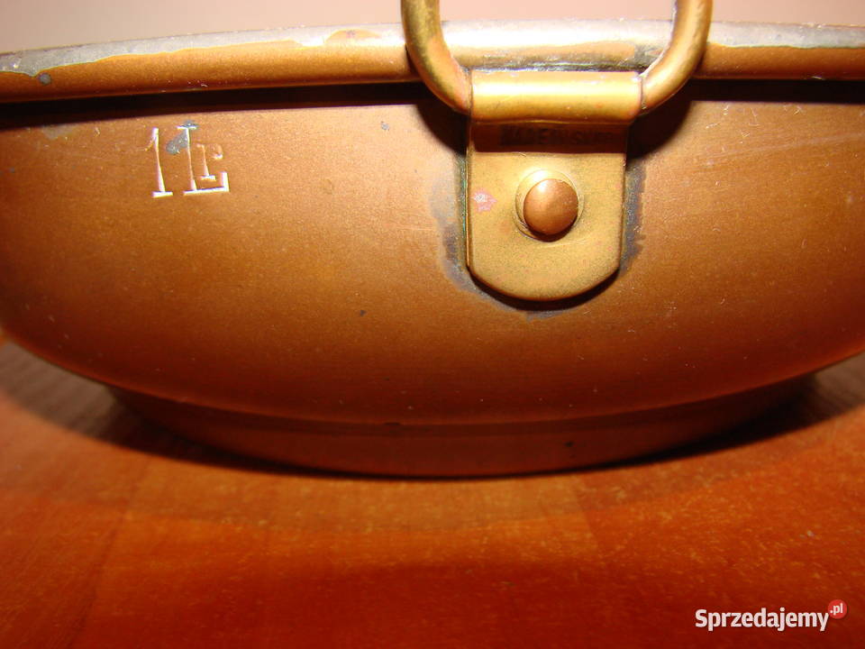 szwedzka miedziana foremka Pruszcz Gdański